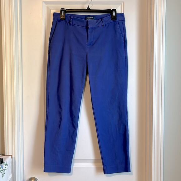 Old Navy Periwinkle Blue Harper Ankle Pants - Picture 1 of 9